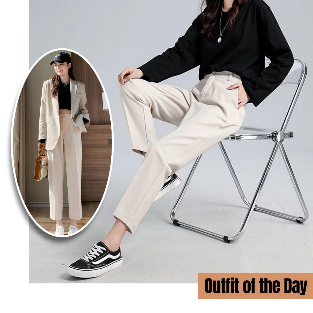 Casual Office Suit Pants for Women