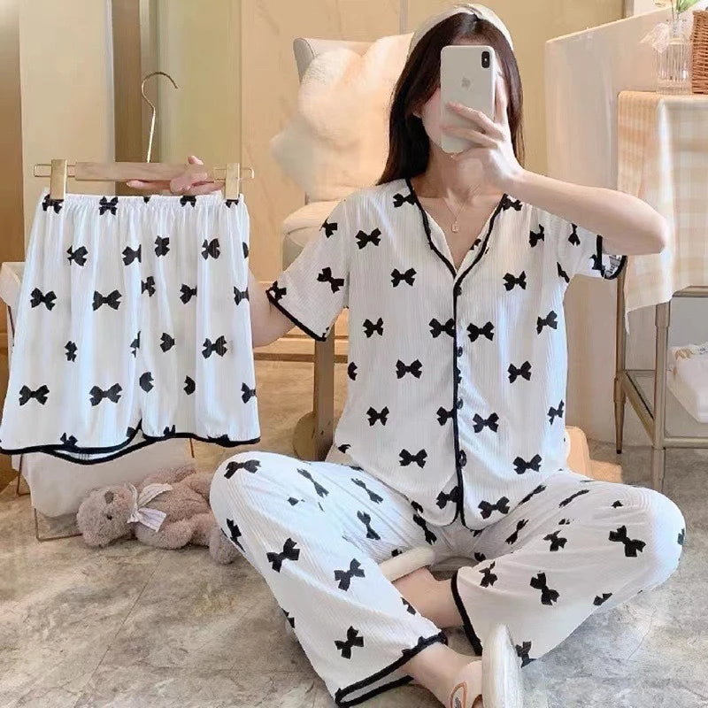 3 in 1 Pajama Set Sleepwear Set
