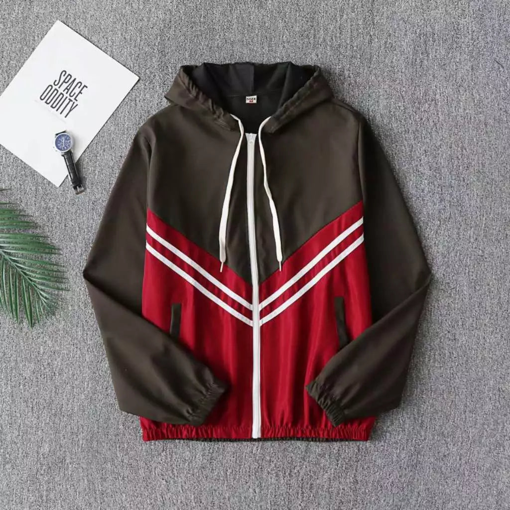 Casual Bomber Hoodie Jacket