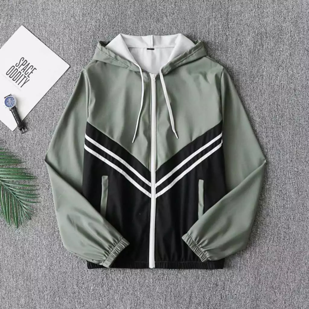 Casual Bomber Hoodie Jacket