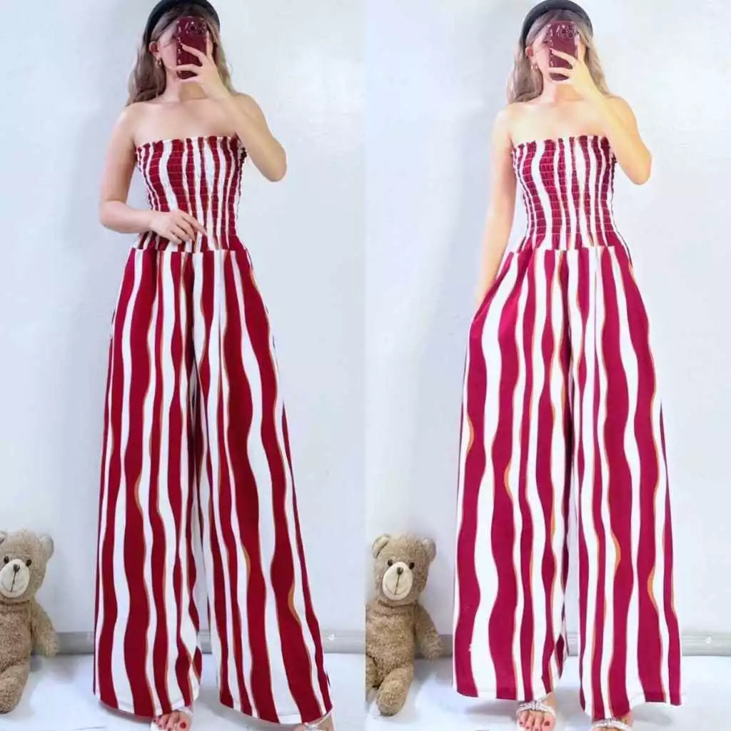 Plus Size Jumpsuit Crepe Fabric Fashion