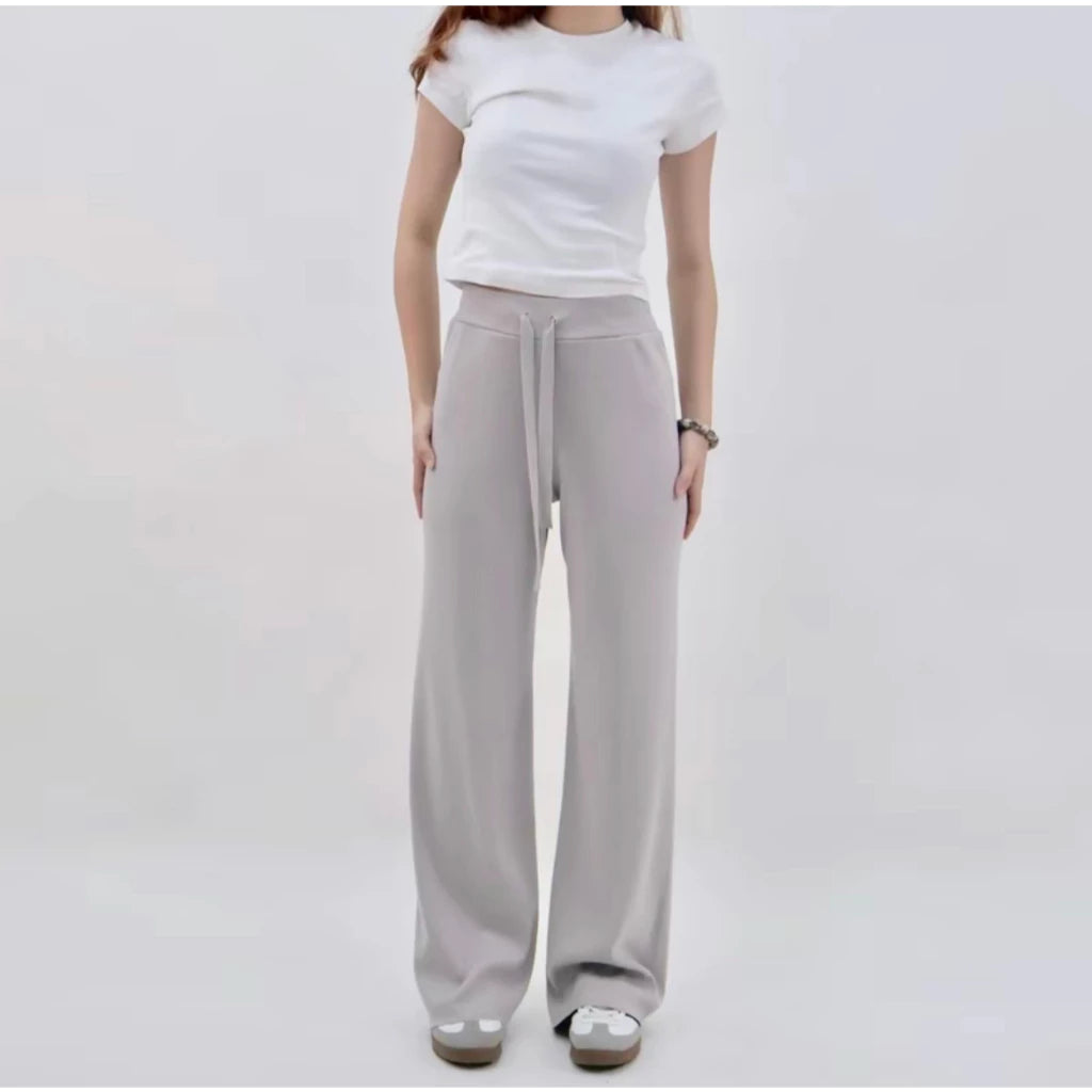 Harper Knitted Wide Leg Trouser Pants
