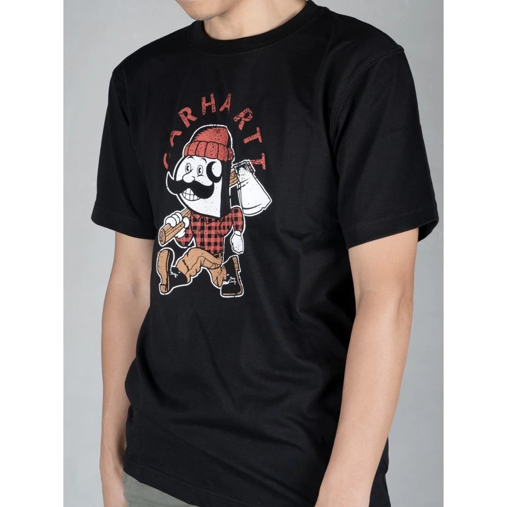 LUMBERJACK Mainline Woodcutter Printed Short Sleeved T-shirt