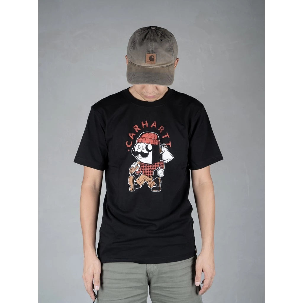 LUMBERJACK Mainline Woodcutter Printed Short Sleeved T-shirt